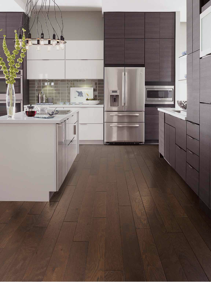 Hardwood Flooring Kitchen Example